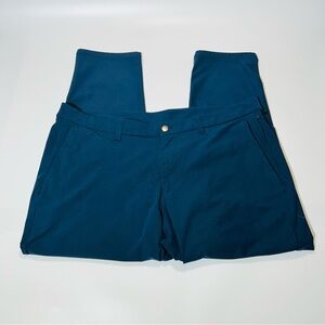 Lululemon Athletica pants Commission Slim fit Warpstreme Golf pants Blue Size 40